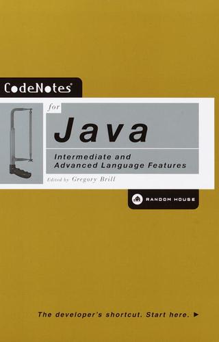 Cover for CodeNotes® for Java