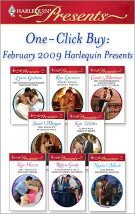 Cover for One-Click Buy: February 2009 Harlequin Presents