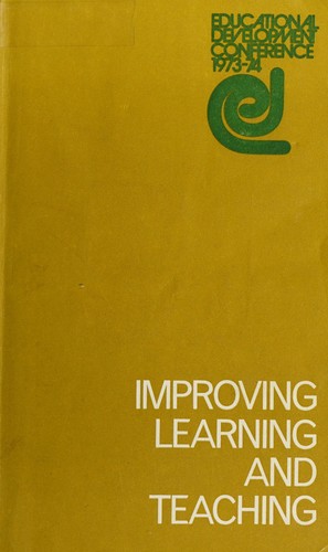 Cover for Improving learning and teaching