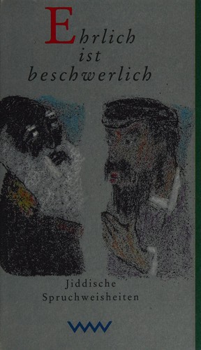 Cover for Ehrlich ist beschwerlich