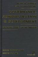 Cover for Governance, administration, and development