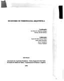 Cover for Dicionário de terminologia arquivística