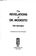 Cover for The revelations of Dr. Modesto