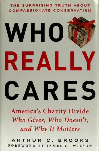 Cover for Who really cares