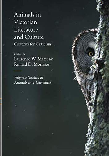 Cover for Animals in Victorian Literature and Culture
