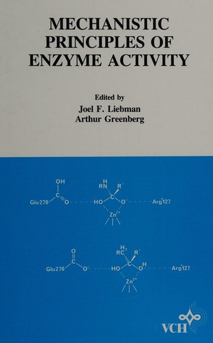 Cover for Mechanistic principles of enzyme activity
