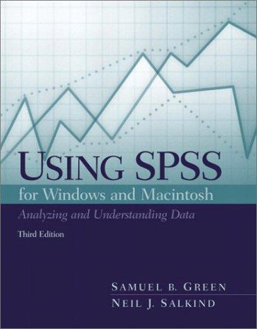 Cover for Using SPSS for the Windows and Macintosh