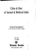 Cover for Cities & sites of ancient & medieval India