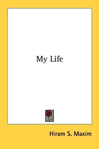 Cover for My Life