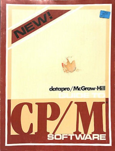 Cover for Datapro/McGraw-Hill guide to CP/M software.