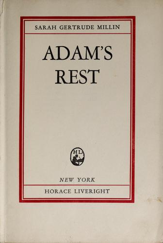 Cover for Adam's Rest.