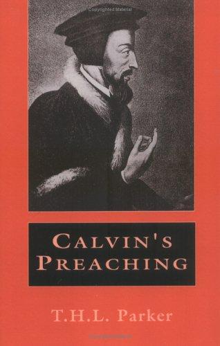 Cover for Calvin's preaching