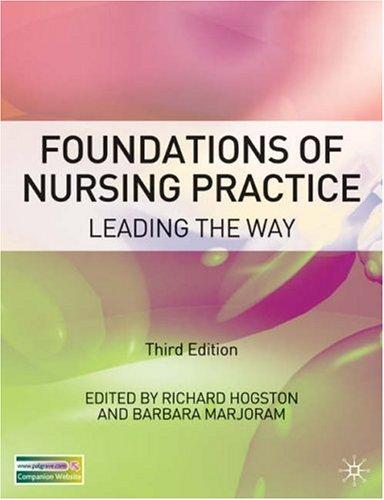 Cover for Foundations of Nursing Practice