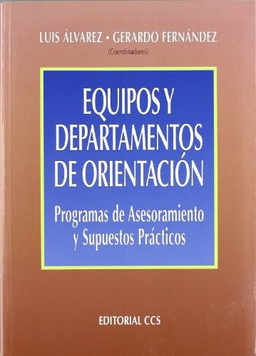Cover for Equipos y departamentos de orientacion