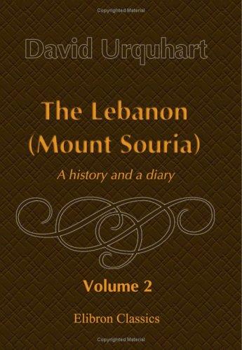 Cover for The Lebanon (Mount Souria)