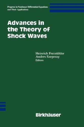 Cover for Advances in the Theory of Shock Waves (Progress in Nonlinear Differential Equations and Their Applications)