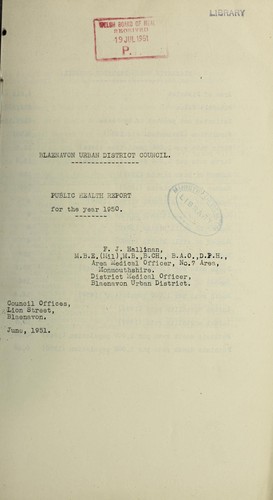 Cover for [Report 1950]