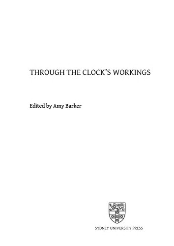 Cover for Through the clock's workings