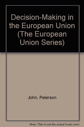 Cover for Decision-Making in the European Union