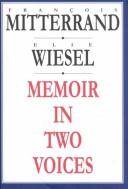 Cover for Memoir in two voices
