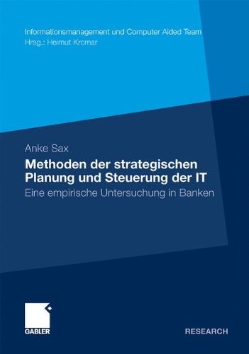 Cover for Methoden der strategischen Planung und Steuerung der IT