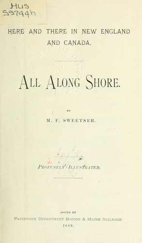 Cover for Here and there in New England and Canada