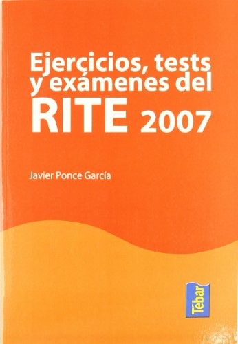 Cover for Ejercicios, tests y exámenes del RITE 2007