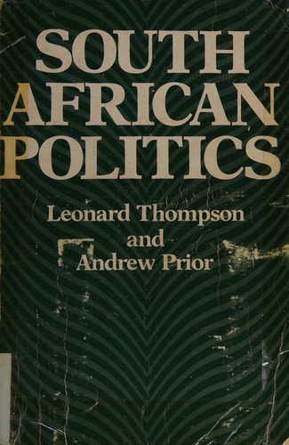 Cover for South African politics
