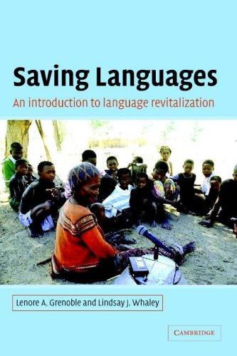 Cover for Saving Languages