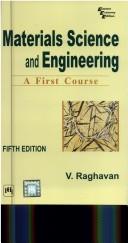 Cover for Material Science and Engineering