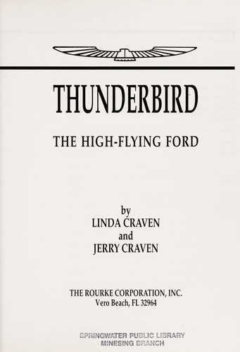 Cover for Thunderbird
