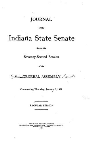 Cover for Journal