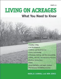 Cover for Living on acreages