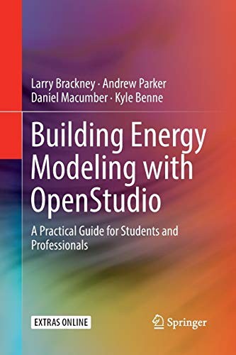 Cover for Building Energy Modeling with OpenStudio