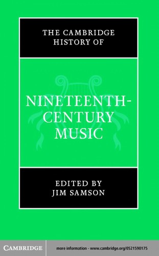 Cover for The Cambridge history of nineteenth-century music