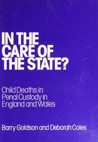 Cover for In the care of the state