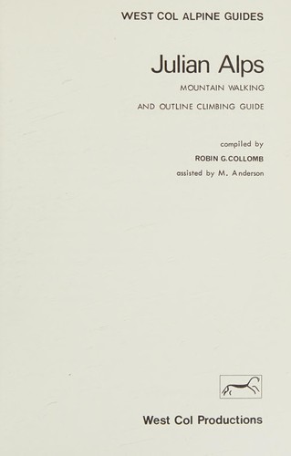 Cover for Julian Alps