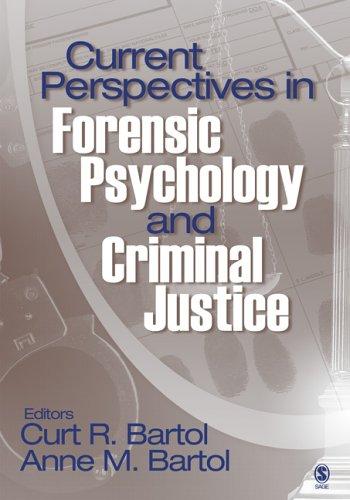 Cover for Current perspectives in forensic psychology and criminal justice