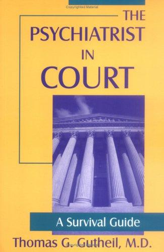 Cover for The psychiatrist in court