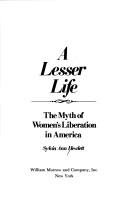 Cover for A lesser life