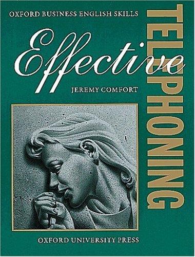 Cover for Effective Telephoning, Student's Book