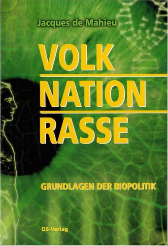 Cover for Volk-Nation-Rasse