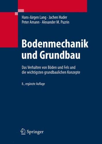 Cover for Bodenmechanik und Grundbau