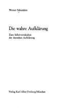 Cover for Die wahre Aufklärung