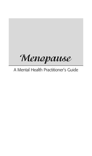Cover for Menopause