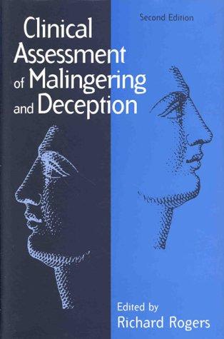 Cover for Clinical assessment of malingering and deception