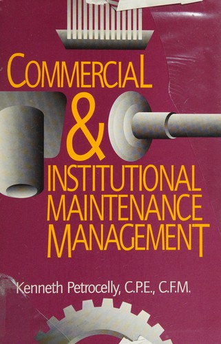 Cover for Commercial and institutional maintenance management