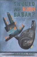 Cover for Should we burn Babar?