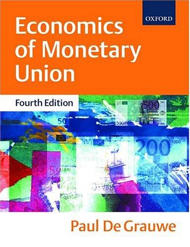 Cover for Economics of Monetary Union