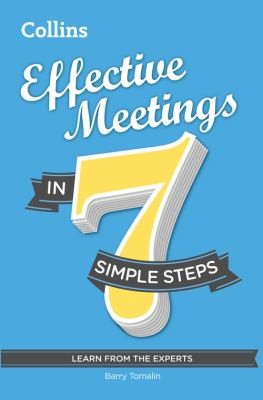 Cover for Effective Meetings In 7 Simple Steps